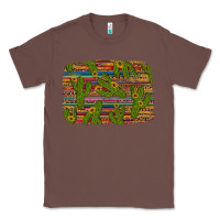 Chestnut cinco de mayo sunflower and cactus background Classic Tee - Artiststas