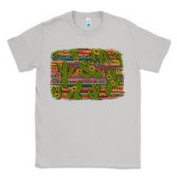 Moon Dust cinco de mayo sunflower and cactus background Classic Tee - Artiststas
