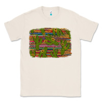 Natural cinco de mayo sunflower and cactus background Classic Tee - Artiststas