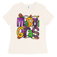 Bone mardi gras Ladies Tee - OliviaCreatesArt