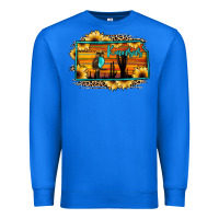 True Royal kansas owl sunset sunflower map Premium Sweatshirt - JahusDesignShop