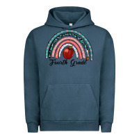 Pigment Midnight Navy fourth grade rainbow Urban Hoodie - RanaPortraitStore