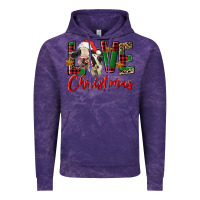 Cloud Purple love christmas holstein heifer Vintage Hoodie - FaDigitalArtStudio