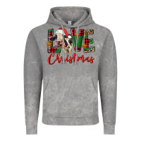 Cloud Rock love christmas holstein heifer Vintage Hoodie - FaDigitalArtStudio
