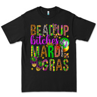 Black Bead up bitches it's Mardi Gras Premium Tee - HowdyJamesFarm