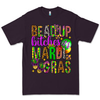 Plum Bead up bitches it's Mardi Gras Premium Tee - HowdyJamesFarm