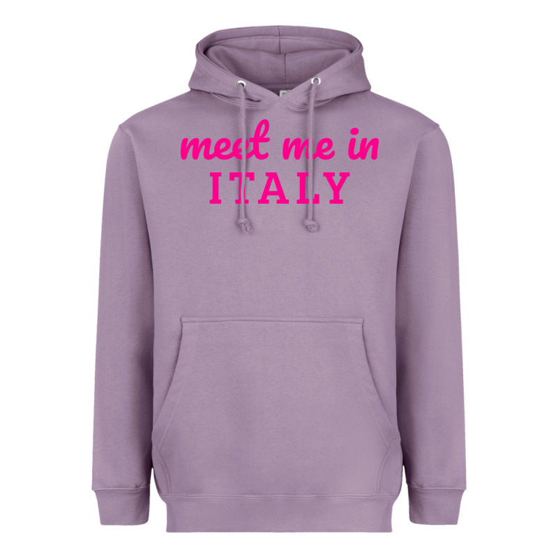 Meet Me In Italy Heavyweight Hoodie by DesigneFamous | Teevron