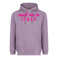 Lavender meet me in italy Heavyweight Hoodie - DesigneFamous
