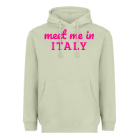 Matcha meet me in italy Heavyweight Hoodie - DesigneFamous