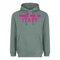 Sage meet me in italy Heavyweight Hoodie - DesigneFamous