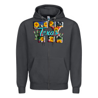 Smoke texas tx serape sunflower cowhide Zipper Hoodie - AdoDesignShop
