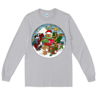 Moon Dust Joy gingerbread Long Sleeve Tee - FaDigitalArtStudio