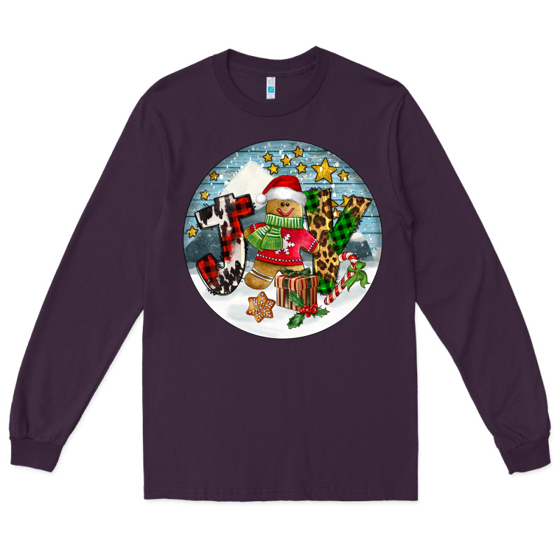Joy Gingerbread Long Sleeve Tee by FaDigitalArtStudio | Teevron