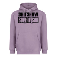 Lavender shitshow supervisor Heavyweight Hoodie - DesigneFamous
