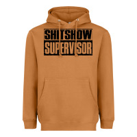 Meerkat shitshow supervisor Heavyweight Hoodie - DesigneFamous