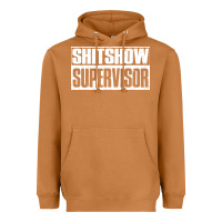 Meerkat shitshow supervisor Heavyweight Hoodie - DesigneFamous