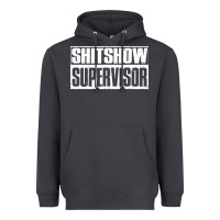 Smoke shitshow supervisor Heavyweight Hoodie - DesigneFamous