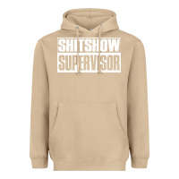 Mushroom shitshow supervisor Heavyweight Hoodie - DesigneFamous