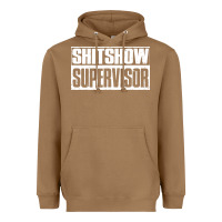 Toasted Coconut shitshow supervisor Heavyweight Hoodie - DesigneFamous