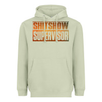 Matcha shitshow supervisor Heavyweight Hoodie - DesigneFamous