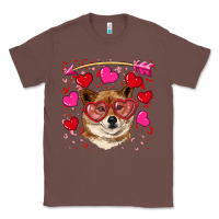 Chestnut valentine's shiba inu Classic Tee - RanaPortraitStore