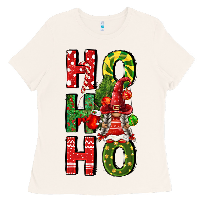 Ho Ho Ho Gnomes Fa Ladies Tee by FaDigitalArtStudio | Teevron