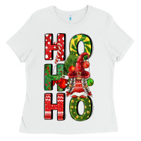 White ho ho ho gnomes fa Ladies Tee - FaDigitalArtStudio