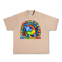 Burro Autism Awareness Autism elephant Urban Heavy Tee - FaDigitalArtStudio