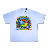 Grape Ice Autism Awareness Autism elephant Urban Heavy Tee - FaDigitalArtStudio