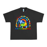 Pigment Black Autism Awareness Autism elephant Urban Heavy Tee - FaDigitalArtStudio