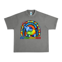 Tornado Autism Awareness Autism elephant Urban Heavy Tee - FaDigitalArtStudio