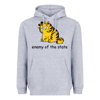 Heather Grey comrade garf classic Heavyweight Hoodie - DesigneFamous