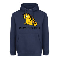 Navy comrade garf classic Heavyweight Hoodie - DesigneFamous