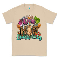 Mushroom One hip lunch lady Easter Day Classic Tee - HowdyJamesFarm
