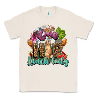 Natural One hip lunch lady Easter Day Classic Tee - HowdyJamesFarm
