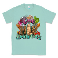 Seafoam One hip lunch lady Easter Day Classic Tee - HowdyJamesFarm