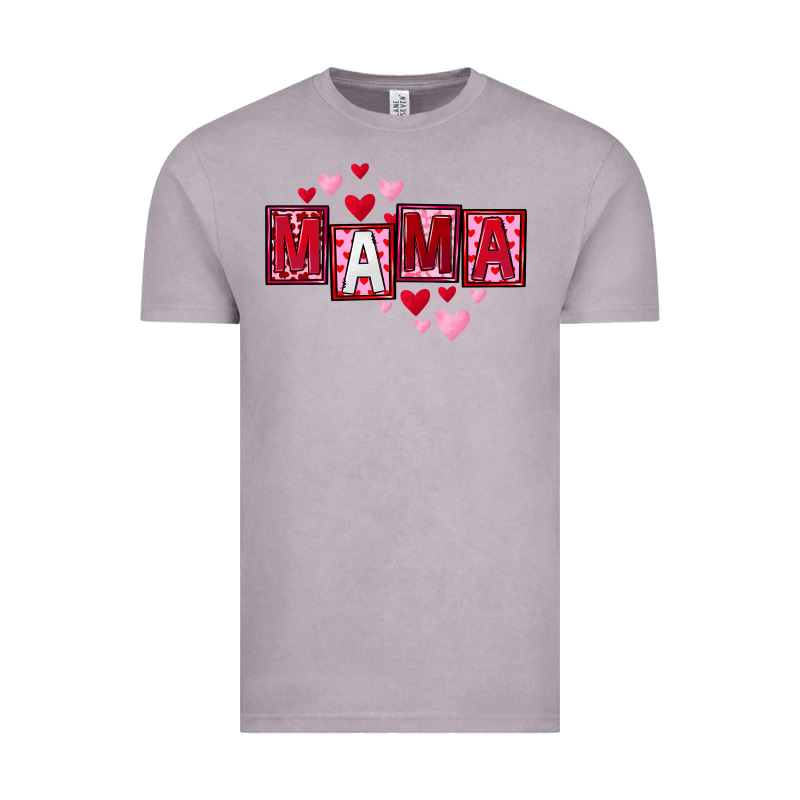 Mother's Day Mama Hearts Vintage Tee by FaDigitalArtStudio | Teevron