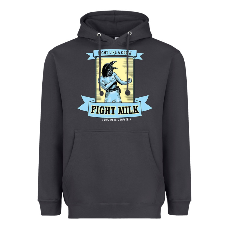 Fight Milk Classic Heavyweight Hoodie by DesigneFamous | Teevron