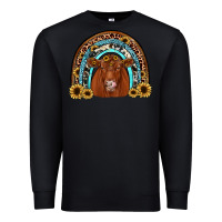 Black red angus rainbow Premium Sweatshirt - JahusDesignShop