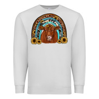 Dove Grey red angus rainbow Premium Sweatshirt - JahusDesignShop