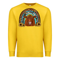 Lemon red angus rainbow Premium Sweatshirt - JahusDesignShop