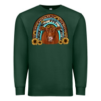Sports Green red angus rainbow Premium Sweatshirt - JahusDesignShop