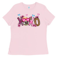 Xoxo Cow Valentine's Day Ladies Tee | Teevron