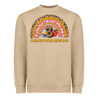 Mushroom back to school rainbow hello third grade Heavyweight Sweatshirt - AdoDesignShop