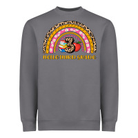 Storm back to school rainbow hello third grade Heavyweight Sweatshirt - AdoDesignShop