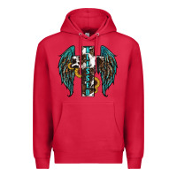 Cardinal western wings cross blessed Premium Hoodie - RanaPortraitStore
