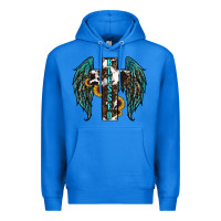 True Royal western wings cross blessed Premium Hoodie - RanaPortraitStore