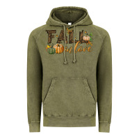 Vintage Olive fall in love Vintage Hoodie - BundleAndBundleShop