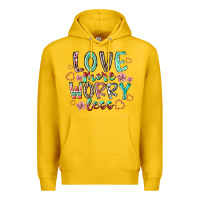 Lemon love more worry less Premium Hoodie - RacoonDesign