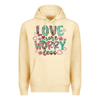 Pina Colada love more worry less Premium Hoodie - RacoonDesign